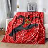 1pc Spider-Man Printing Blanket - Soft, All-Season Throw for Office Blanket,  | Personalized Gift with Adorable Cartoon Design