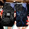 Elemento de Computador Para Xiaomi Redmi 13C Note13 12 Pro Plus 5G Note 9 13T Pro POCO X6 F5 F6 Capa de Telefone de Vidro Temperado Preto