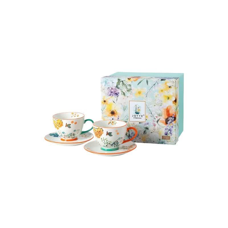 JOYYE Nordic Garden Ceramic Tea Set