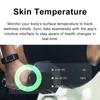 NEW No Screen Men's Wrist Smartwatch Sports Outdoor Fitness Health Monitor 1ATM Waterproof Smart Watches For Woman Andriod