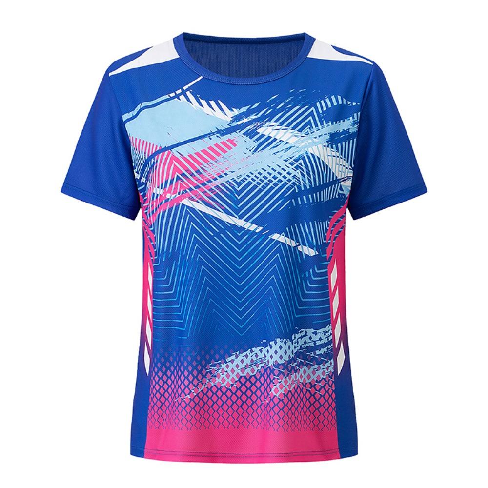 Summer Women's Fashionable Sports Short-Sleeved Oversized Comfortable Breathable Running Printed T-Shirt Casual Top