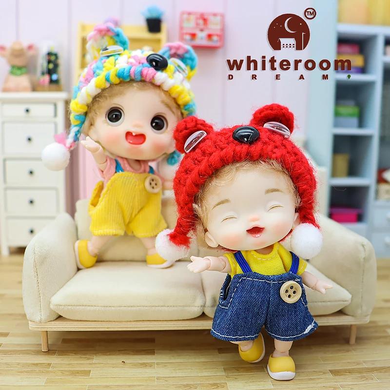 10cm BJD Mini Dolls For Girls Cute Bag Key Pendant Accessories Body Bjd Doll Clothes Toys For Kids Children Baby Holiday Gift