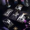 2025 Skull Black Tarot Authentic Rider Waite Premium Tarot Deck 78 Cards 12x7CM 400g Double Copper Paper Multilingual PDF Guide