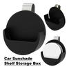 Araba Güneşlik Rafı Saklama Kutusu Bardaklık Araba Güneşliği için Evrensel Araba Güneşliği Düzenleyici Telefon Mendil Küçük Eşyalar İçin