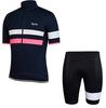 Summer men's and women's short-sleeved cycling suit road bike cycling suit overalls