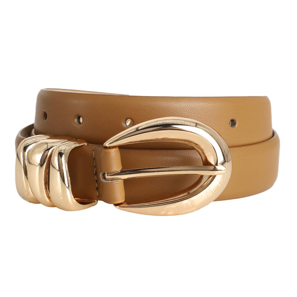 Ladies Belt High Quality Pin Buckle Belt Premium Retro Simple Belt