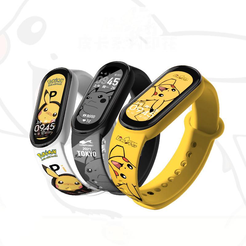 Buy Pokemon Kawaii Pikachu Electronic Waterproof Led Bracelet