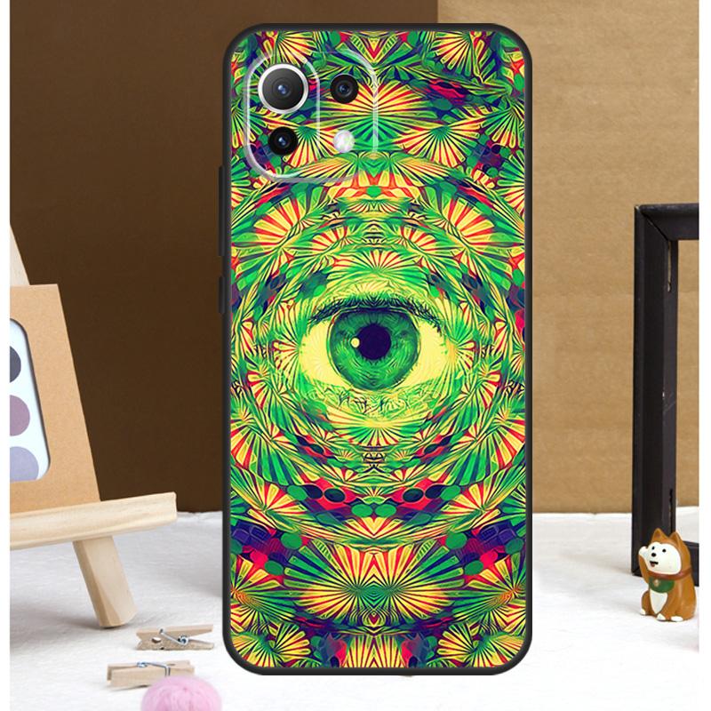 Colourful Psychedelic Trippy Art Case For Xiaomi 15 14 Ultra 13T 14T 15T 17 Pro Max POCO F7 Pro F5 F6 X5 X6 X7 F8 Ultra Cover