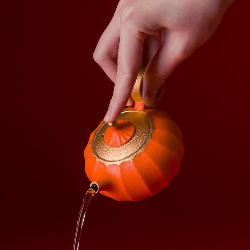 Edenus Ceramic Kung Fu Tea Set - Lucky Lantern Series