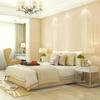 Hotel Non-Woven Striped Wallpaper Beige Modern Simple Plain Vertical Striped Wallpaper
