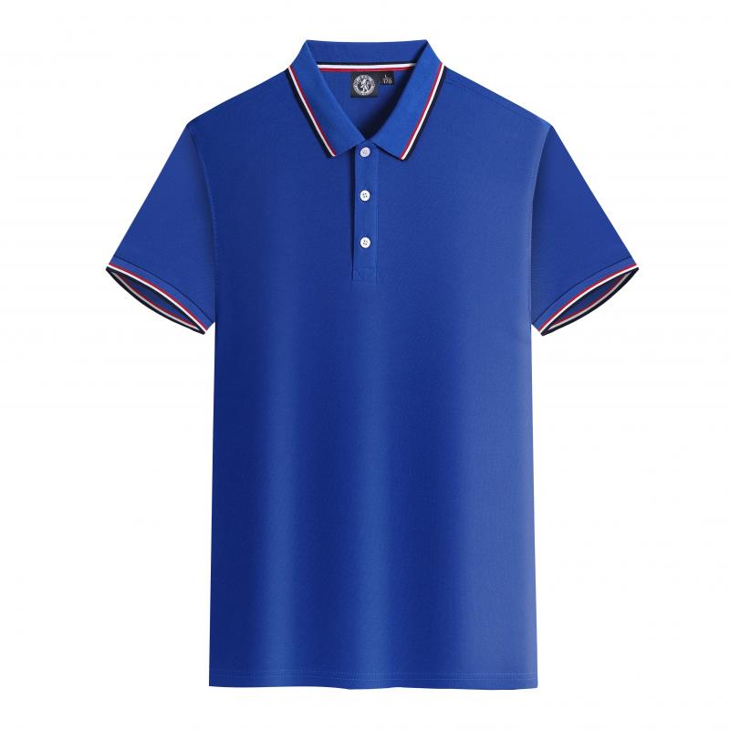 2026 Summer Men's Short sleeved Polo Shirt Business and Leisure 85% Polyester Fiber 15% Cotton Breathable and Versatile