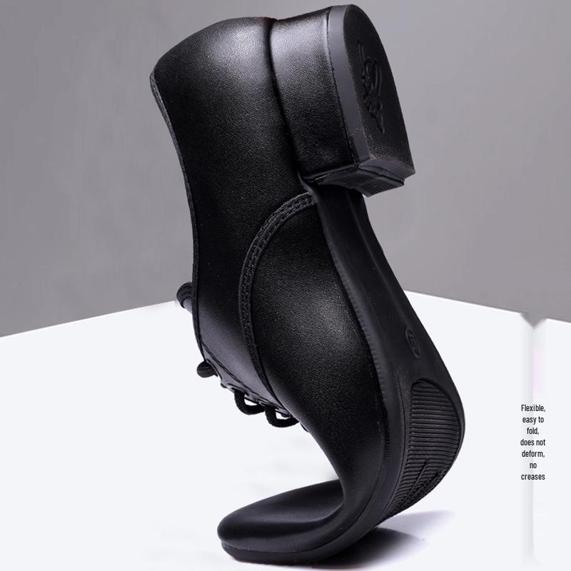 Men's Modern Soft Sole Latin Dance Shoes - Adult Square and Standard Dance Footwear