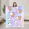 Super Soft BlanketsGirls Boys Travel Cute Bubu & Dudu Bedding Throws Flannel Bedspread For Couch Chair Novelty Sofa Bed Cover