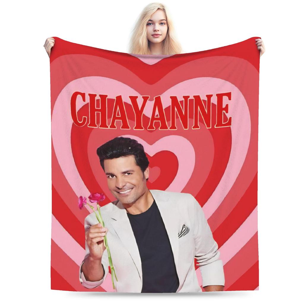 Chayanne Blanket Warm Soft Fluffy Plush Throw Blanket For Children Outdoor Flannel Bedspread Bed Cover