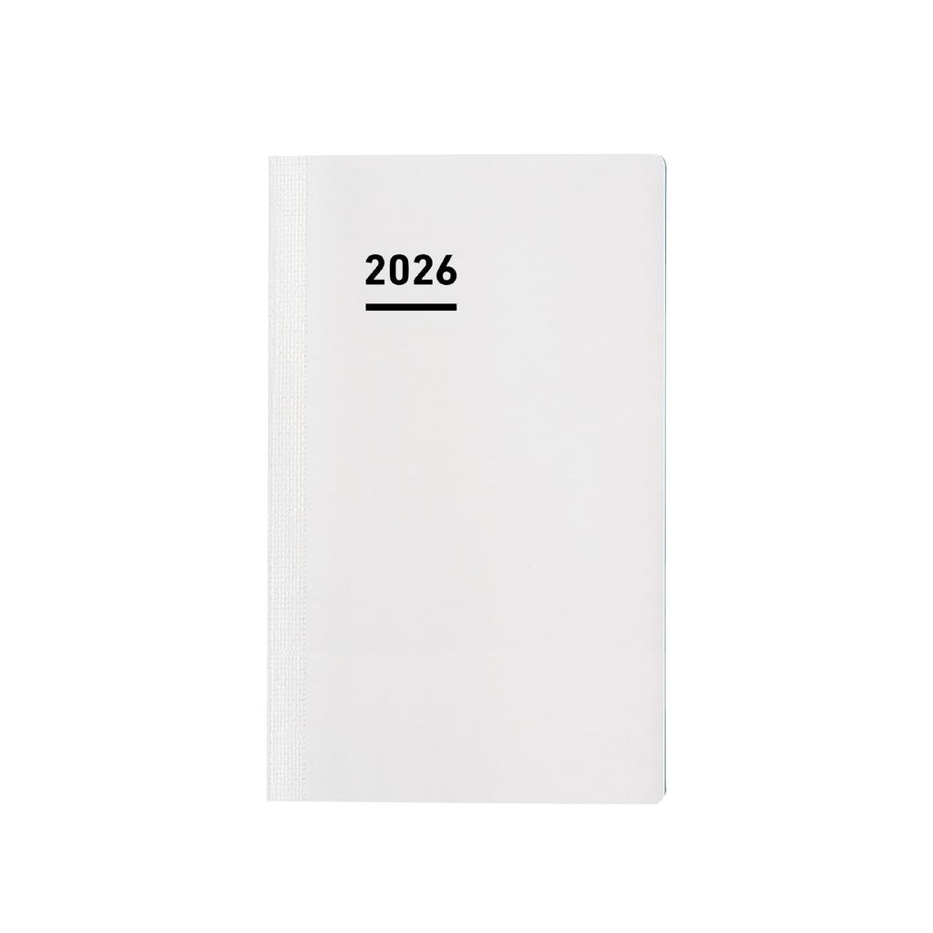 KOKUYO Jibun Techo Diary Mini 2026 Refill, Monthly/Weekly, B6 Slim, Ni-JRM-26, November 2025 Start