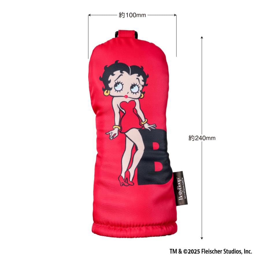 HOKUSHIN TRADING Betty Boop Headcover for Utility Clubs OHC083 (UT)