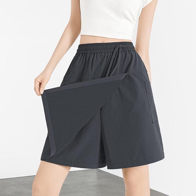 Women's American Style Drawstring Cargo Skort