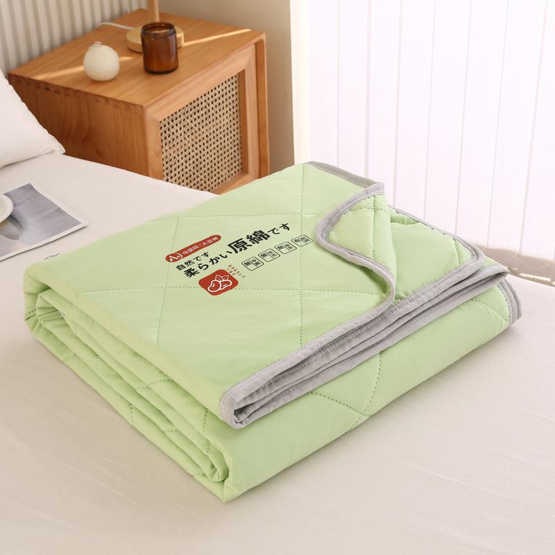 Summer Light Comforter Soft Air Conditioning Four Season Quilt/Blanket A Grade Washed Cotton Single Double Bed Comforter Quilt
