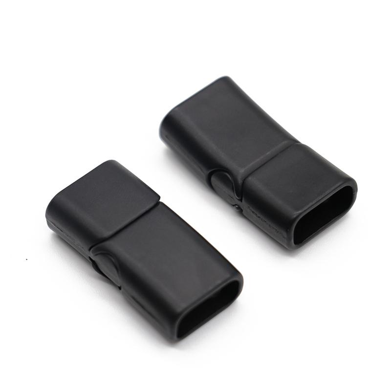 Mibrow 4ks/lot Magnetické zapínání Konektor Spona Vhodné pro DIY 8x5mm 10x5mm 12x6mm Kožené náramky Doplňky pro výrobu šperků