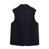 Women's clothing old money wind artificial fur fur integrated fleece vest women's autumn and winter outer wear fashionable new Chinese style