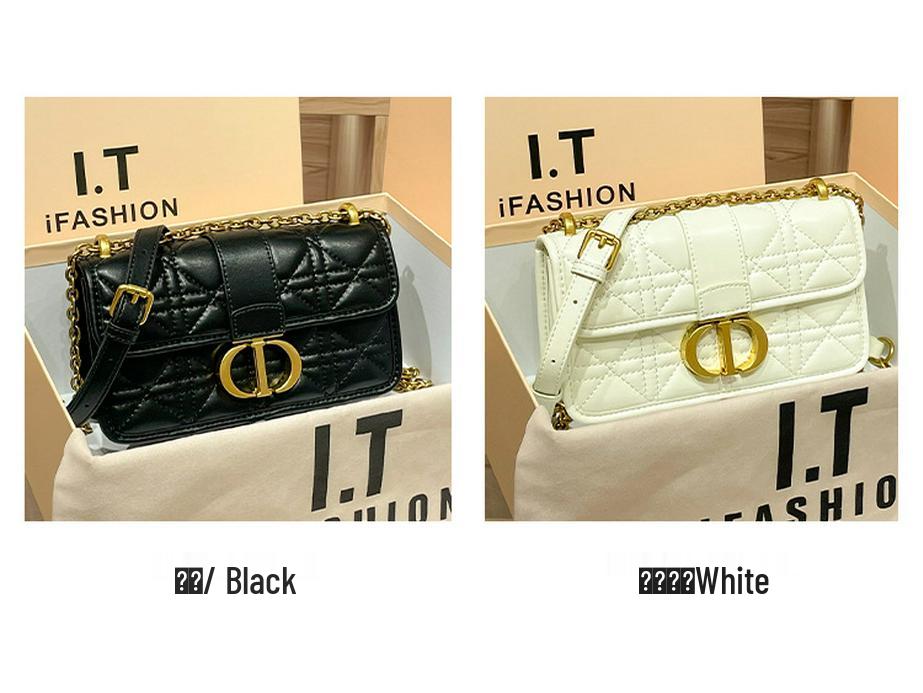2025 Trendy Women's Stylish Square Chain Crossbody Bag - CD Design