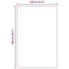 VidaXL Tapis Shaggy à poils longs beige 130x200 cm polyester, tapis, tapis de chambre, tapis moderne, tapis de salon, tapis 4102829