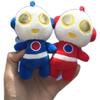 Cute Cartoon Ultraman Pendant Plush Doll Small Mini Doll Claw Machine Keychain Bag Hanging Decoration