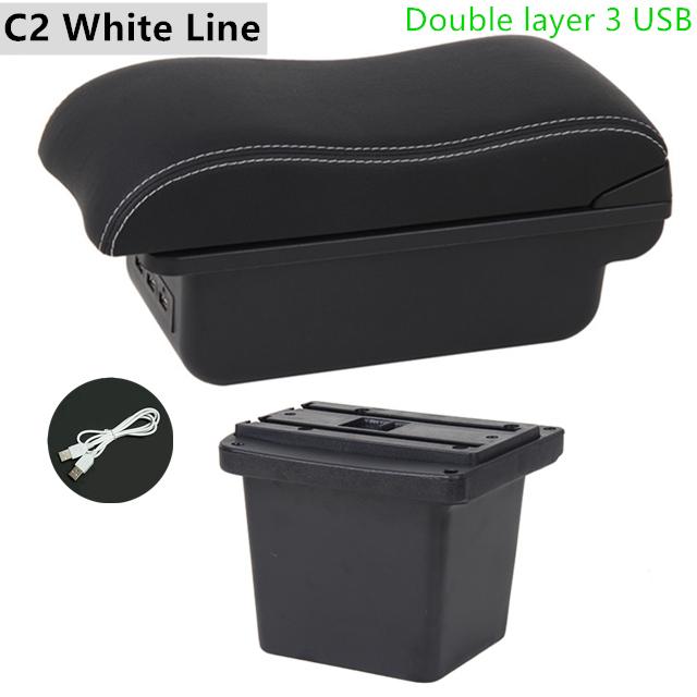 Car Armrest Box for Hyundai Elantra Touring I30 FD I30cw 2007 2008 2009 2010 2011 Leather Center Console Arm Rest Storage Box