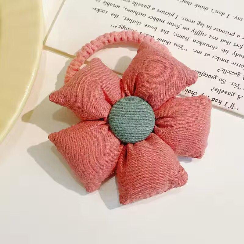 

Colorful Plaid Flower Kids Scrunchie Hair Tie