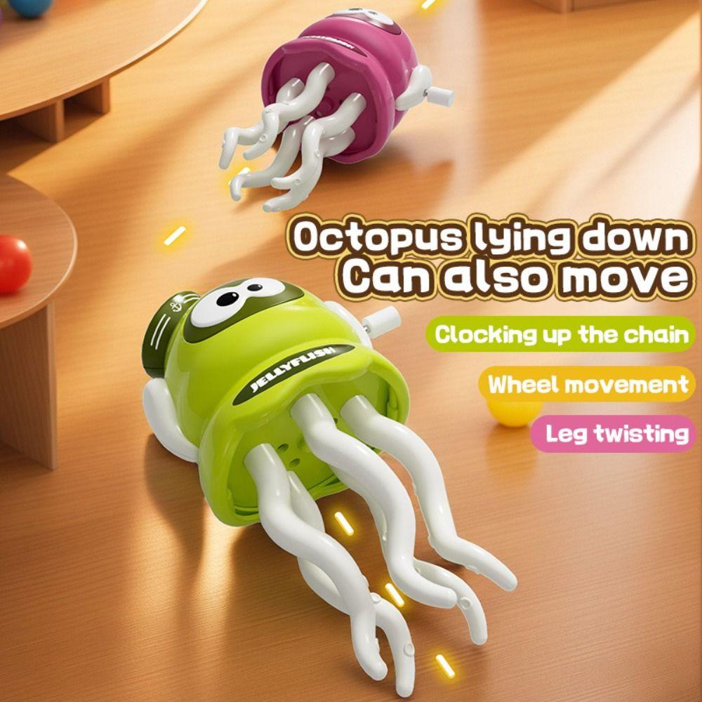 Plastic Crawling Interactive Octopus Toy Simulation Walking Dancing Octopus  Birthday Gift