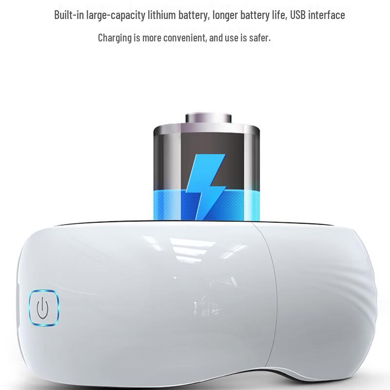 AUX Eye Massager with Heat and Bluetooth