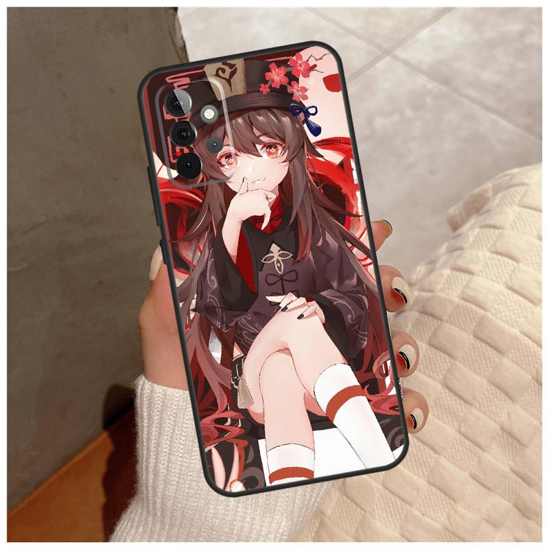 Hu Tao Genshin Impact For Samsung Galaxy A14 A34 A54 A06 A16 A26 A36 A56 A12 A32 A52 A13 A33 A53 A15 A35 A55 Case