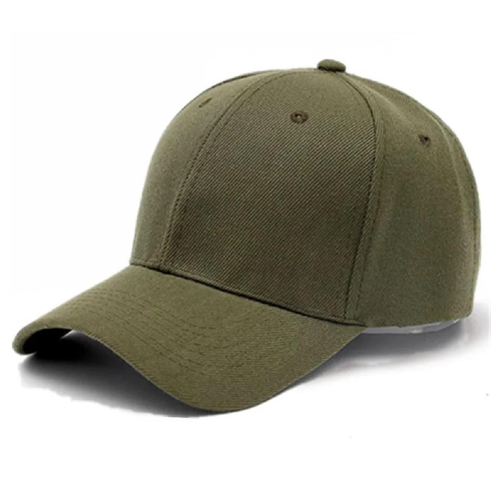 Adjustable Women Men Baseball Cap Soft Cotton Soild Color Snapback Hat Outdoor Casual Sports Hip Hop Bonnet Summer Sun Visors