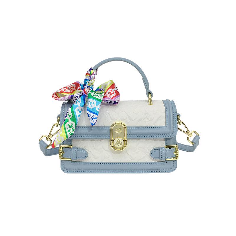 

Retro Chinese Embroidery Small Square Crossbody Bag 2025 Fashion Trend