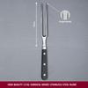 VICTORINOX Carving Fork, Professional Meat Fork for Convenient Carving, 15cm, Black, Ideal for BBQs and Grilling Steaks, Grand Ma?tre Forged, 7.7233.1
