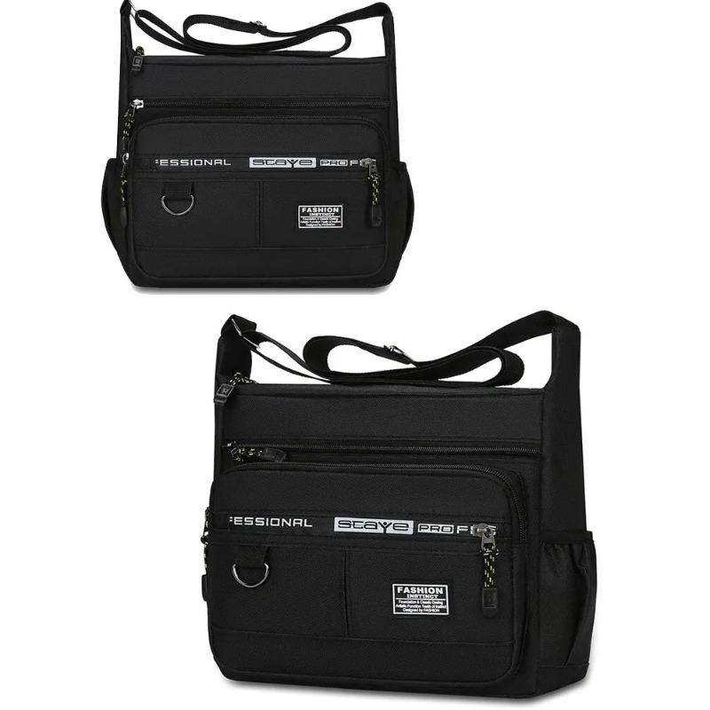 Pánská taška přes rameno Velkokapacitní Pánské Tašky na jedno rameno Business Volný čas Úložiště Dámská Taška Crossbody Pánská taška přes rameno