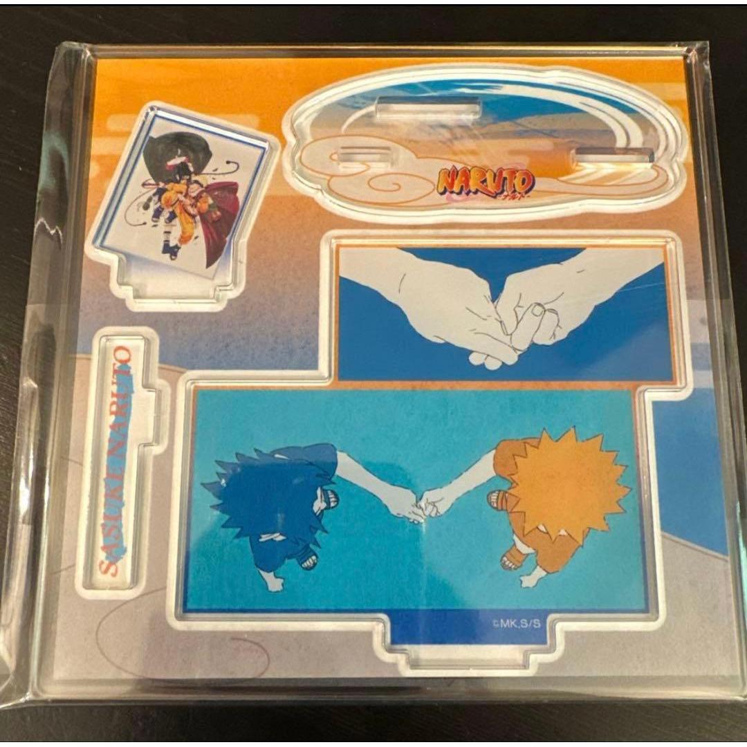 Used NARUTO emotional acrylic diorama Naruto Uzumaki Sasuke Uchiha