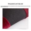 Thick Flannel Shoe Covers 1 Pair Portable Reusable Non-slip Overshoes for Travel Hotel Indoor Foot Protection