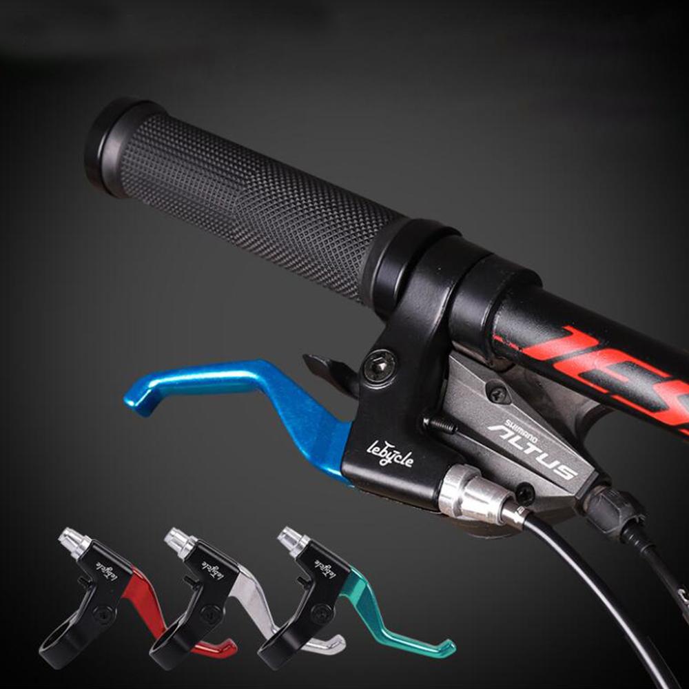 Lebycle Leve Freno Mtb Lega di Alluminio Ultraleggera Cantilever Mountain Bike Bicicletta Meccanica a Ferro di Cavallo Bracci V-Brake Maniglia