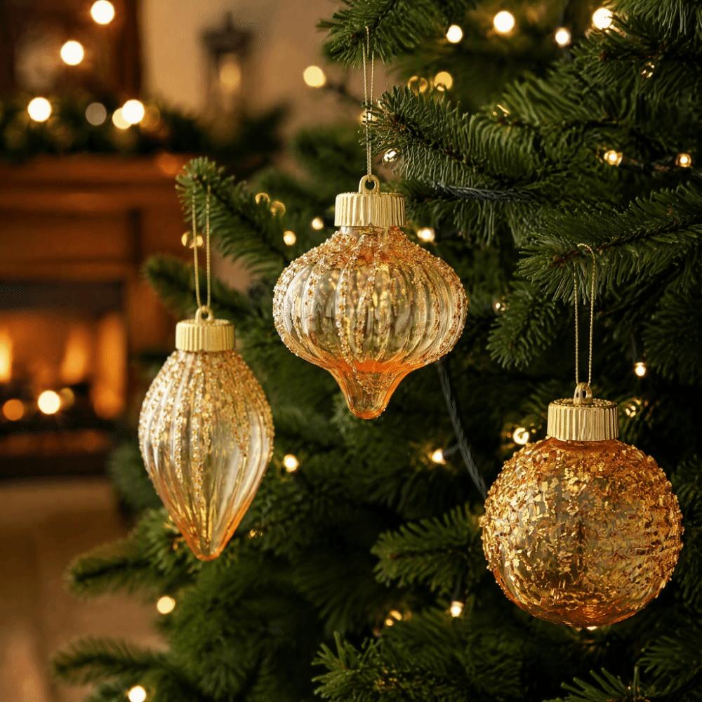 Plastic Ball Christmas Ornament Hollow Tree Hanging Decor Christmas Decoration  Holiday Party Decor