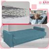 Sofa Sofa Alicja Sofa Bed Bonell Bed Family Furniture Blue