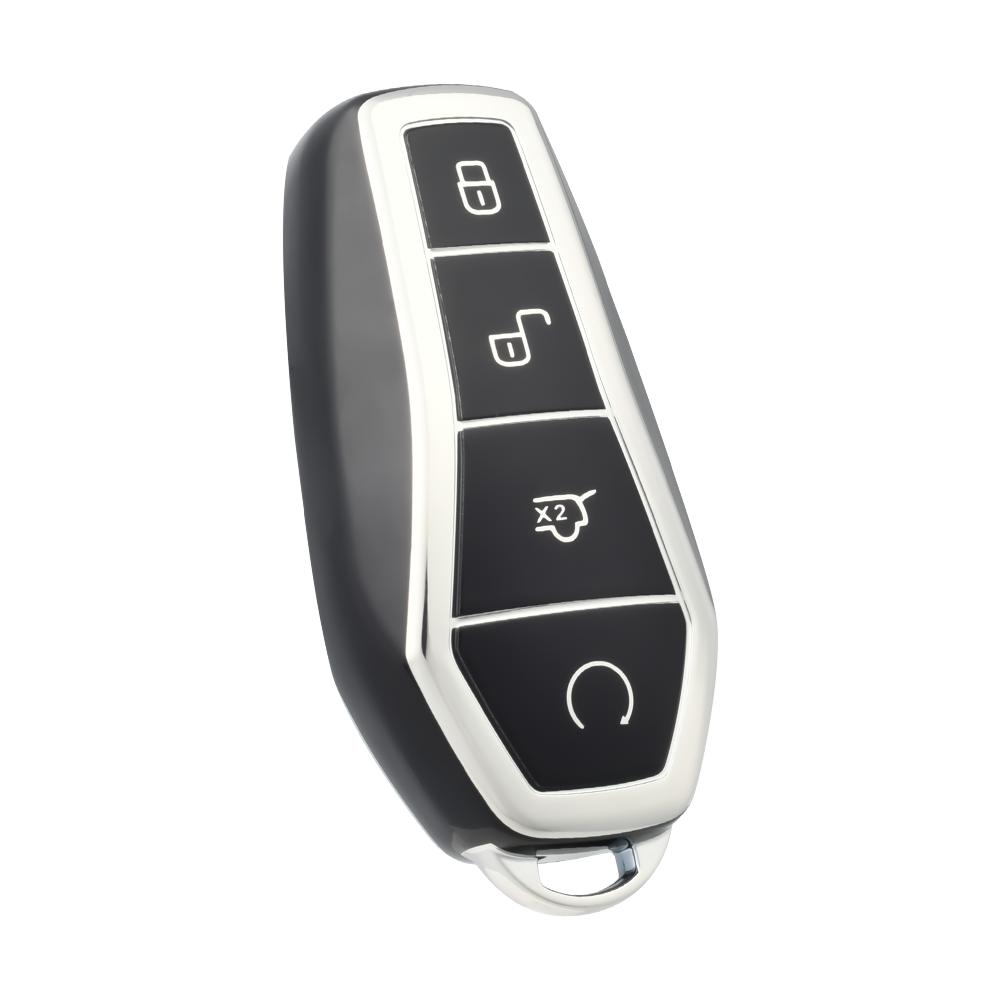 Car Key Case Remote Control Protective Cover for BYD ATTO3 TPU Key Fob Shell for BYD Song/Plus Dolphin Tang Dmi Han EV Qin Yuan