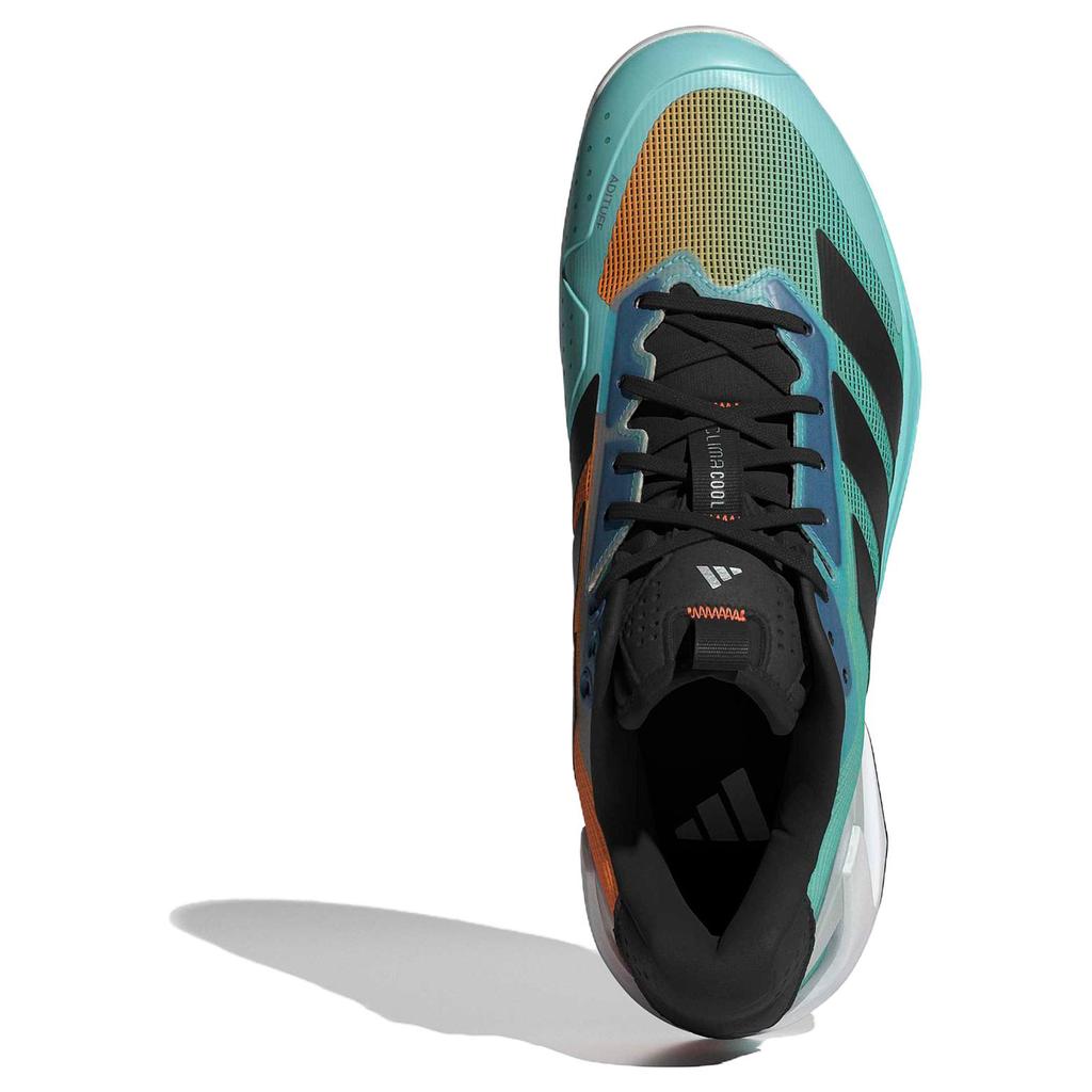 adidas Adizero Ubersonic 5 Flash Aqua Core Black Lucid Orange Men Sneakers Blue JR1735