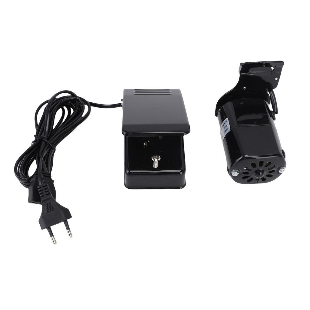 Zestaw silnika do maszyny do szycia 100W 6000RPM Bezstopniowo regulowana prędkość Wielofunkcyjny silnik do maszyny do szycia Pedał nożny