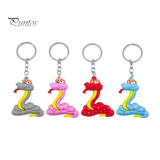

4 шт. брелок-подвеска «Год Змеи», брелок на удачу в виде змеи, брелок для автомобиля, сумка, кулон, аксессуары 4pcs