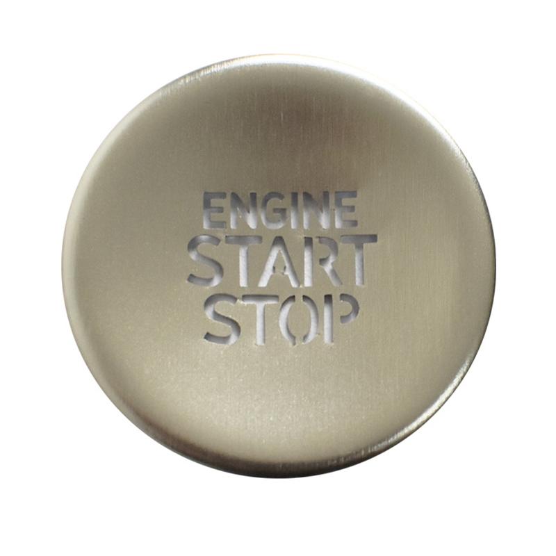 Car One-click Start Stop Button Protective 3d Engine Ignition Panel Trim For Hyundai Tucson Nx4    Hybrid N Line