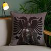 A-Albanias Flag Cushion Cover Soft Short Plush Double-Sided Printing Home Decor Machine Washable Pillow Case Gift