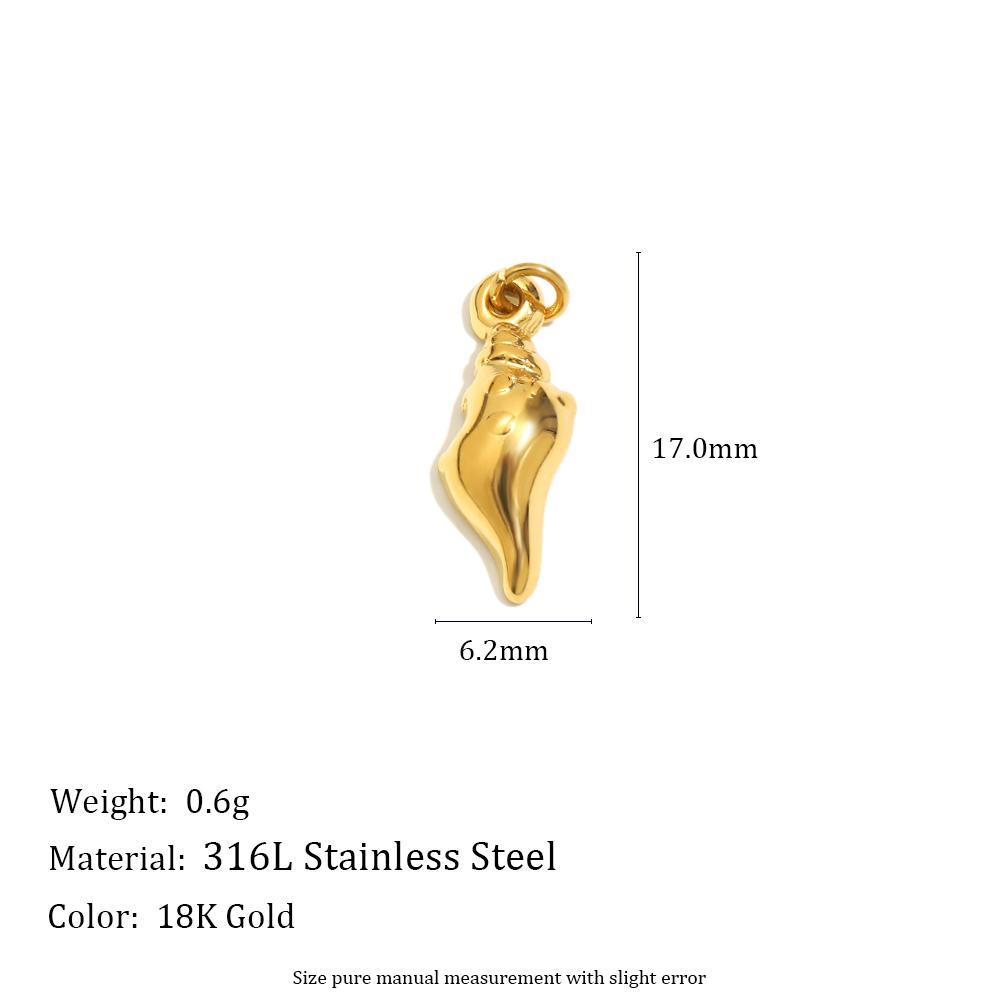 

MamacitaSlay 316L Stainless Steel Enamel Zircon Marine Life Star CharmDIY Bracelet Necklace Earrings Pendant Accessories Gift