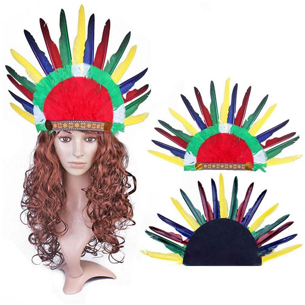 Children's Day Headpiece Fancy Dress Party Headwear New Feather Headdress