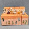 4cm Mofu Cat Series Blind Box Action Figure Set, Animal Headband Doll, Cute PVC Model, Desktop Ornament, Craft, Gift, Toy